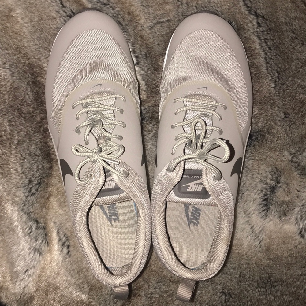 Grey Nike sneakers